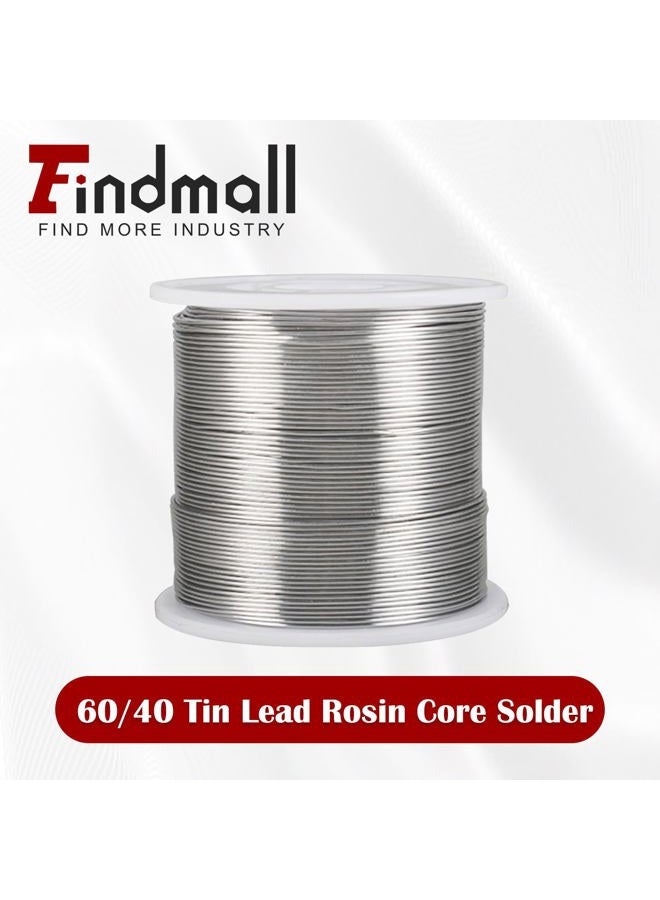 findmall 60/40 Tin Lead Rosin Core Solder Wire for Electrical Soldering 0.031"/0.8mm 1lb/454g - Image 2