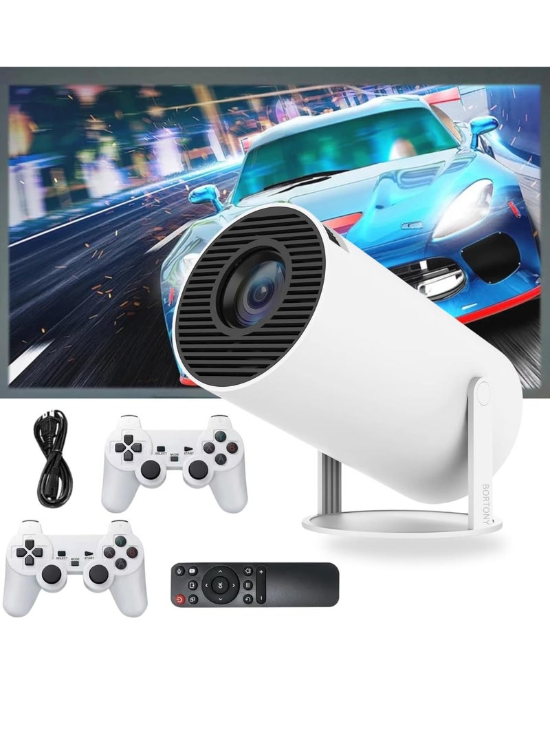 ELTRAZONE Mini Projector 2-in-1: 1080P Video Gaming and Home Theater with 64GB Storage - Image 1