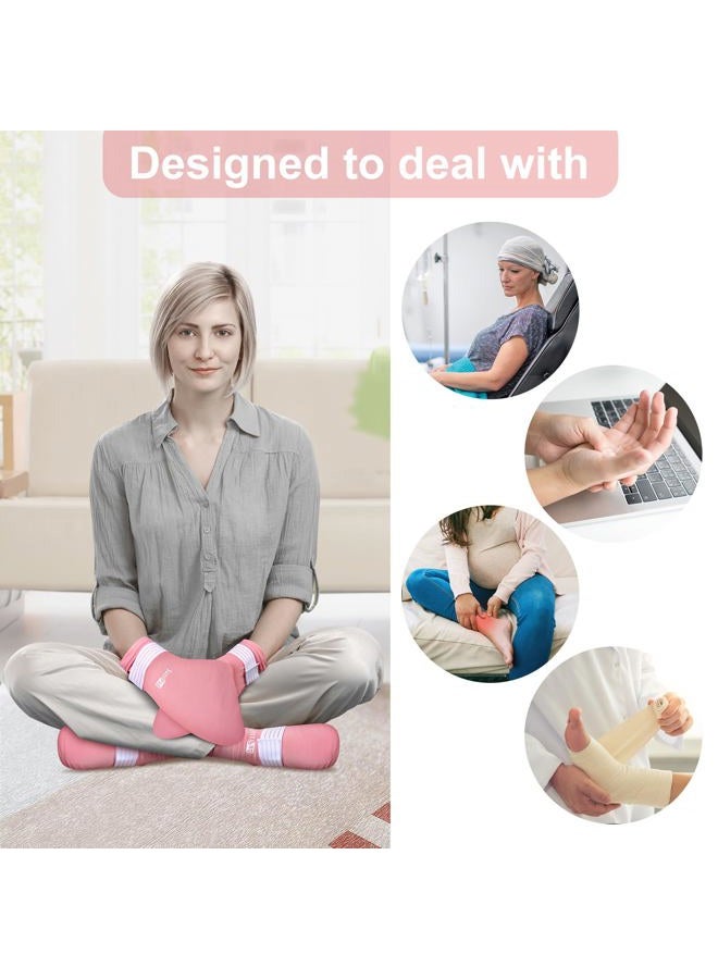 SuzziPad Cold Therapy Socks & Cold Gloves for Chemotherapy Neuropathy, Chemotherapy Must Haves for Women, Ideal for Chemo Neuropathy Relief, Plantar Fasciitis, S/M - Image 3