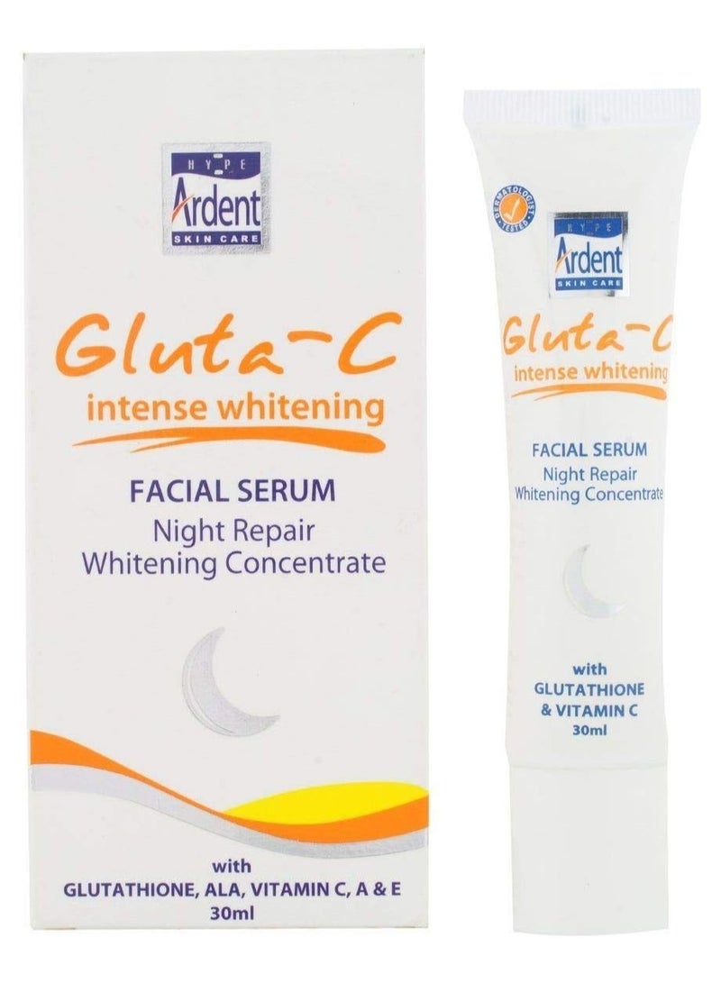 GLUTA C Gluta-C Intense Whitening Facial Night Repair Serum 30 ML - Image 1