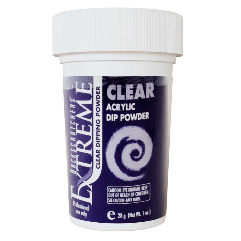 BACKSCRATCHERS Extreme Acrylic Dipping Powder Clear 1 oz