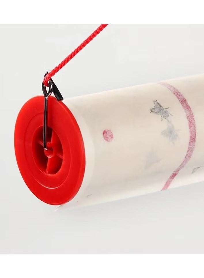 Eco-Friendly Flying Insect Glue Trap – Sticky Fly Paper Strips with Hanging Hooks for Mosquitoes, Gnats & Fruit Flies | Safe, Non-Toxic Indoor Pest Control Solution for Home & Kitchen - Image 3
