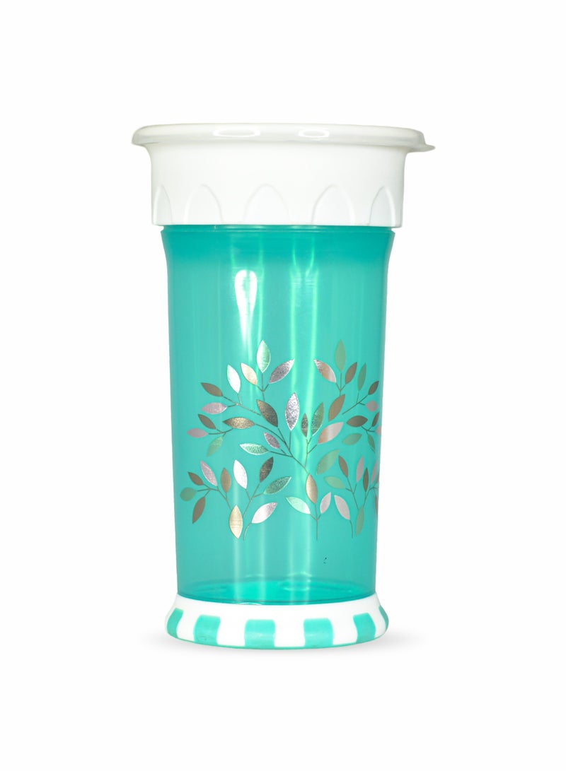 BABE - Baby Sipper Cup 360 Degree, 3 Months, BPA Free, Spill-Resistant, Blue - Image 1