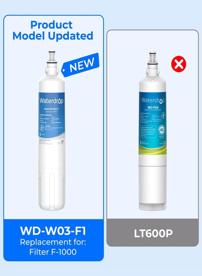 ووتر دروب فلتر مياه Waterdrop F-1000، 4204490، بديل لفلتر Sub-Zero® 4204490، 4290510، InSinkErator® F-1000 F-2000 F-3000 وفلتر مياه AquaPure AP Easy C-Complete، Subzero، NSF/ANSI 42 - Image 5