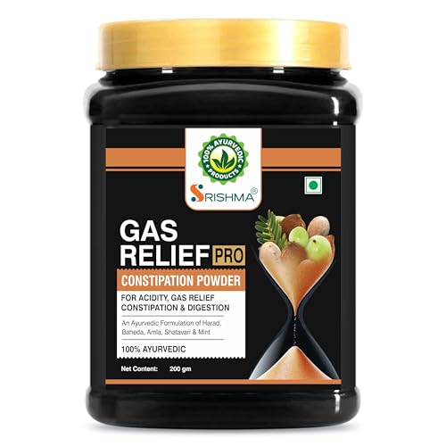 Srishma Gas Relief Pro Powder Gas Relief, Acidity Relief Ayurvedic Health Care Powder (200 g) - Image 1