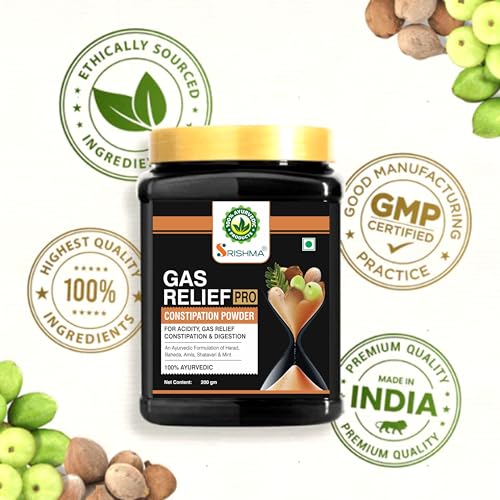 Srishma Gas Relief Pro Powder Gas Relief, Acidity Relief Ayurvedic Health Care Powder (200 g) - Image 2