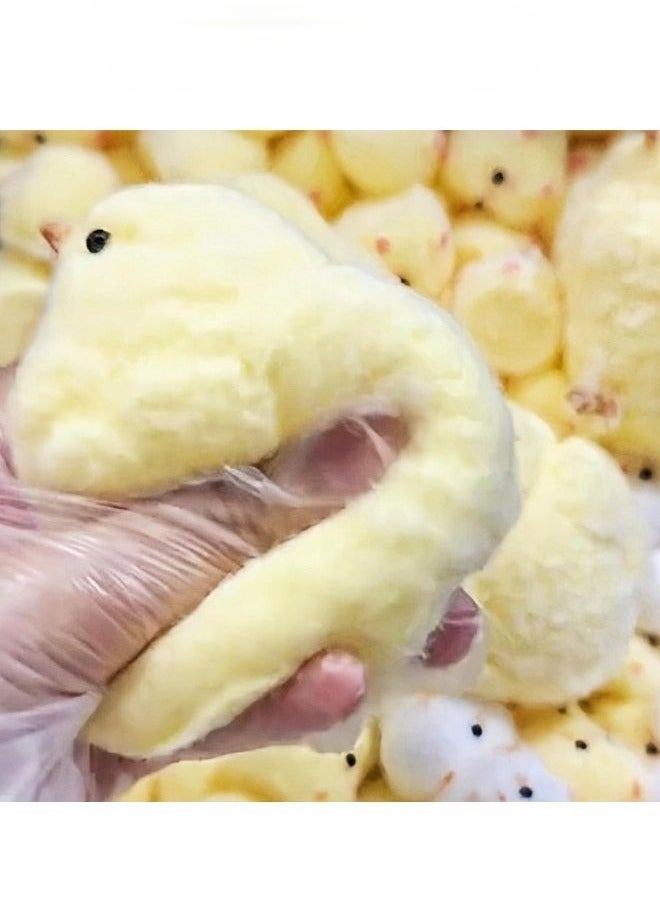 Handmade Chicken Soft Toy Silicone Squeeze Toy Baby Squeeze Happy Stuffed Baby Chicken Squeeze - Image 3