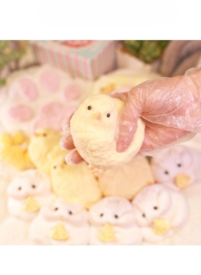 Handmade Chicken Soft Toy Silicone Squeeze Toy Baby Squeeze Happy Stuffed Baby Chicken Squeeze - Image 4