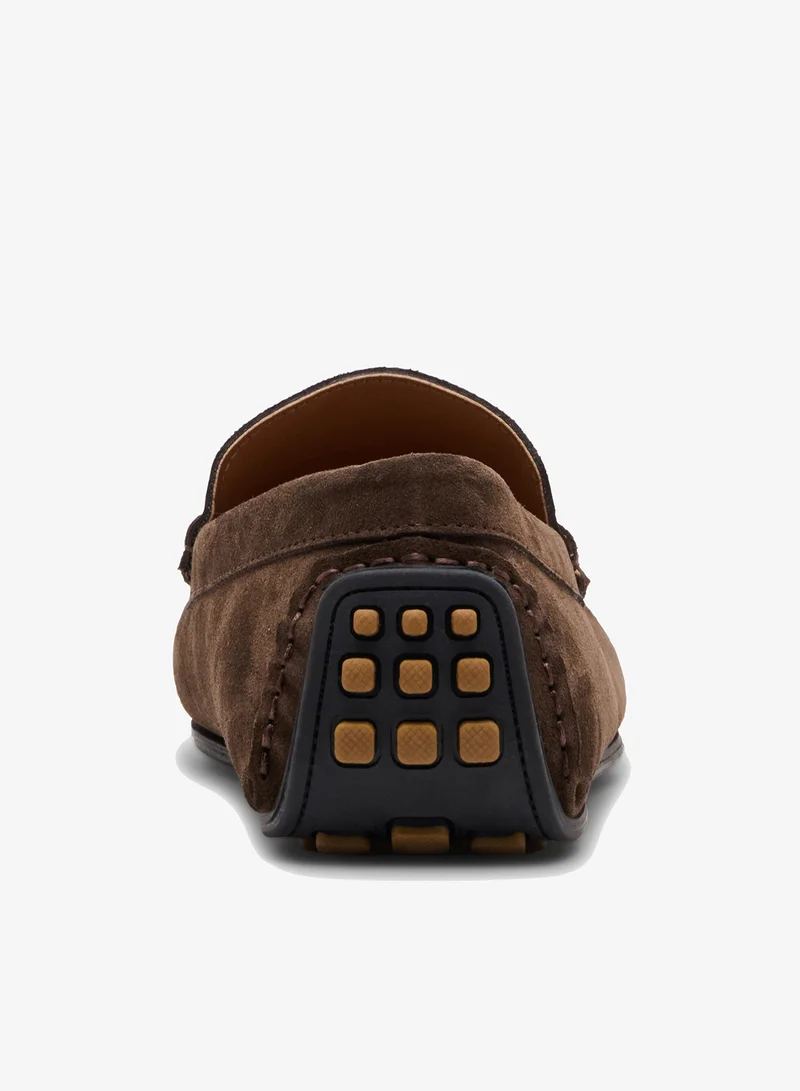 STEVE MADDEN Harringlor Suede Tassel Loafers