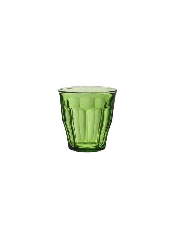 Duralex® Picardie Green Glass Tumbler 250ml Set of 4 Glasses - Image 1