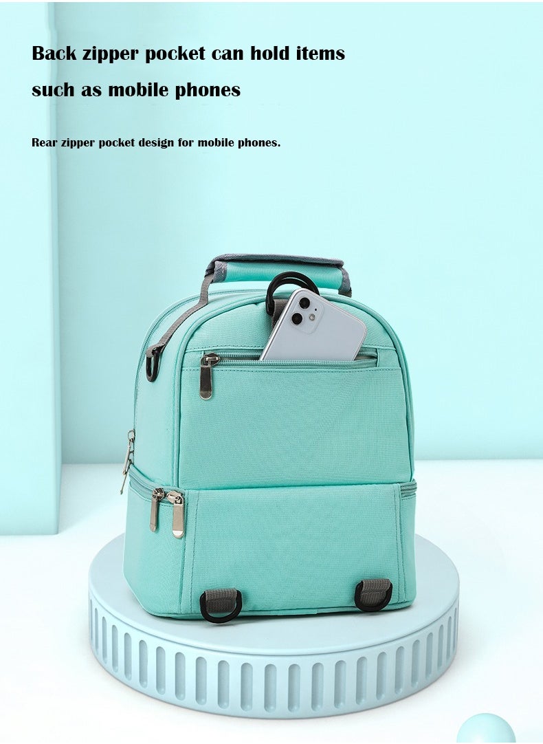 Arabest Breastmilk Cooler Bag, Backpack with Cooler, Waterproof and Durable Material Travel Diaper Bag  - Image 3