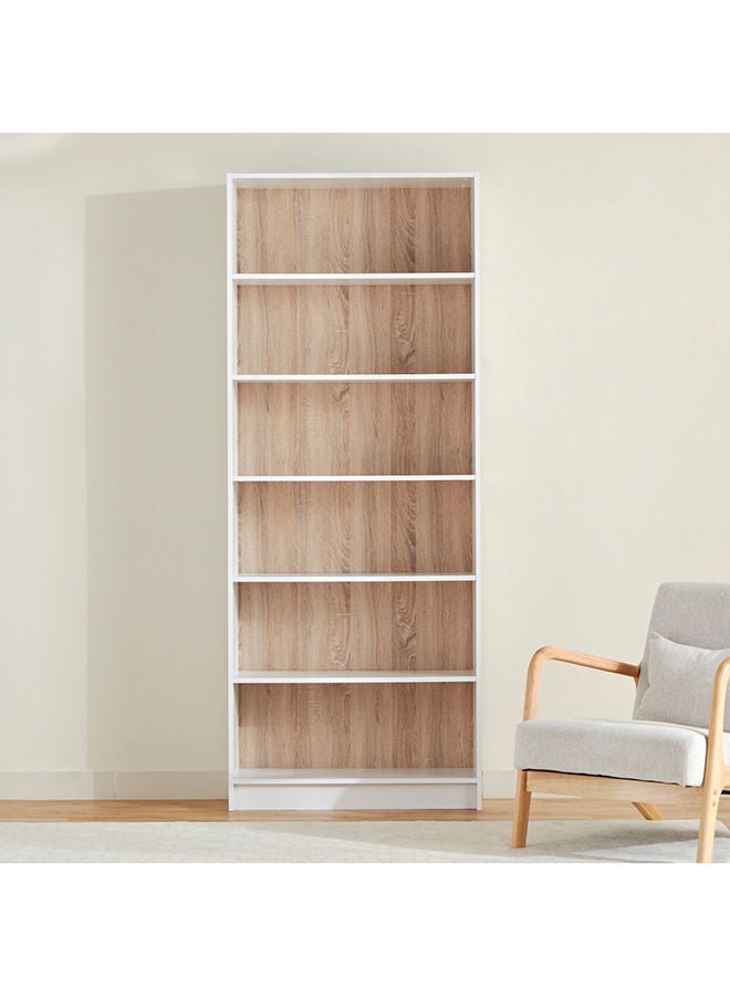 Home Box Alford Avian 6-Tier Bookcase 80 x 202 x 28 cm  - Image 3