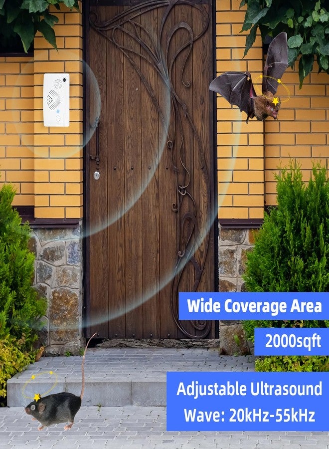 Jahyshow أجهزة الخفافيش من JahyShow للعلية، نظام خفاش إلكتروني 2PCS لبيت الشرفة لمكافحة الآفات - Image 5