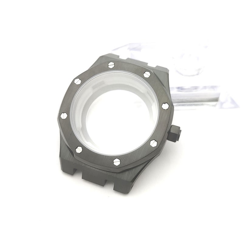 Watch Accessories Fine Steel Case 41Mm Octagonal Case Suitable For Nh35/36 Sapphire Mirror Steel Belt Case - Image 1