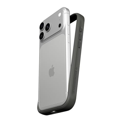 RhinoShield Phone Case Compatible with iPhone 17 Pro Max Mod NX Modular Protective Bumper Case Without Backplate Slim Design Shockproof with Military Grade Drop Protection Graphite - Image 1