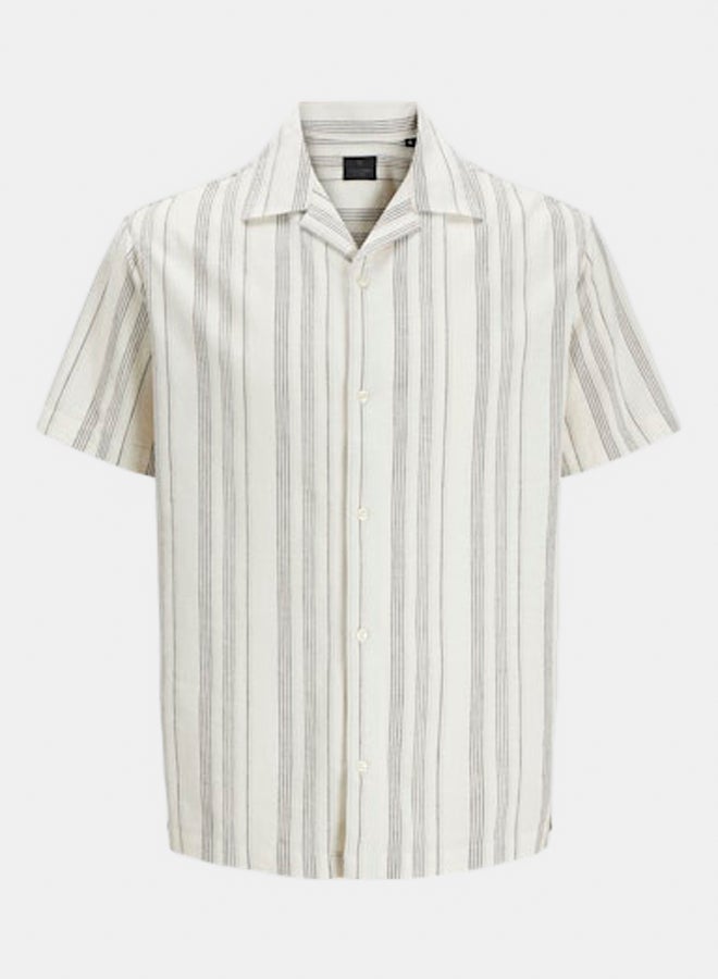 JACK & JONES JACK & JONES Mens Breeze Stripe Shortsleeve Shirt 