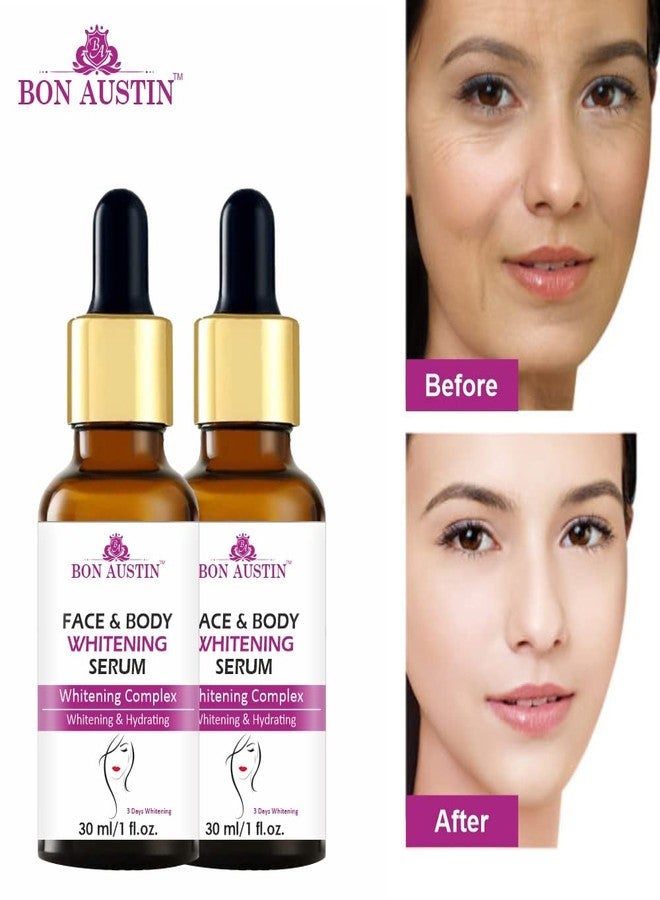 Bon Austin Face and Body Skin Whitening Serum Uneven tone, Reduce Dark Patches Pack of 1 of 30 ML - Image 4