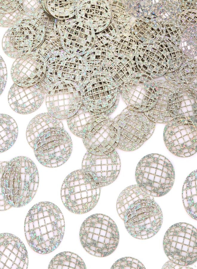 PEUTIER 100pcs Glitter Disco Ball Table Confetti, Disco Theme Party Confetti for Bachelorette Party Table Centerpieces Decorations for 70s 80s Hippie Birthday Party Supplies - Image 1