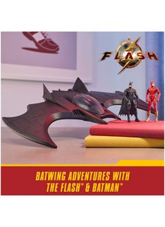 DC Comics The Flash Ultimate Batwing Set The Flash And Batman Action Figures 4Inch Playset Kids Toys For Boys And Girls 3 And Up  - Image 4