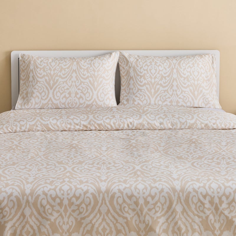 Home Box Matrix Essen 3-Piece Microfiber Printed Queen King Duvet Cover Set - 220x220 cm - Image 2