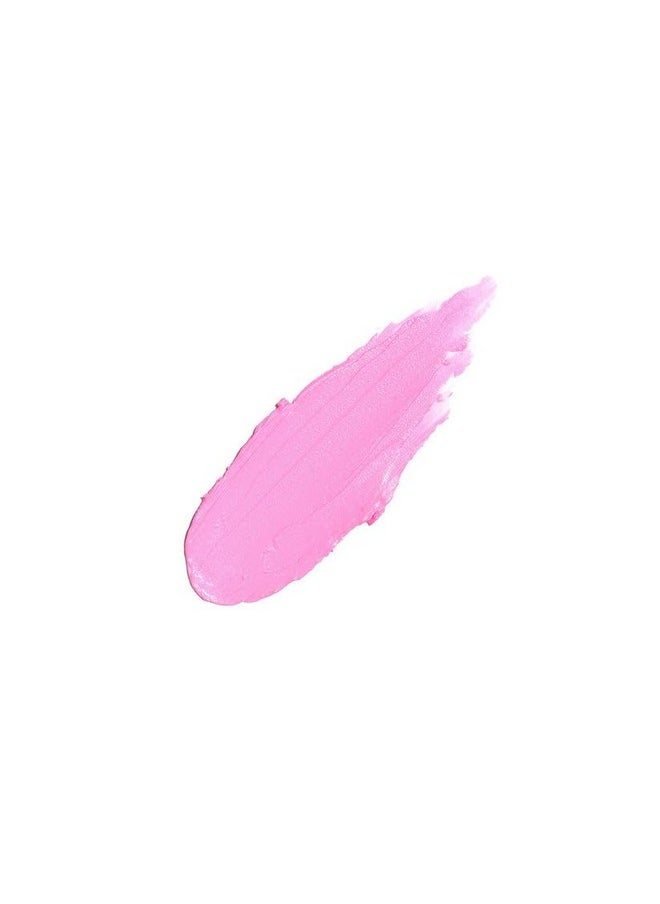 The Creme Shop - X Hello Kitty - Crème Blush Balm Peach Pouf Buildable Long-Lasting Easily Blendable Hydrating & Soothing Aloe Vera Compact Mirror. Elevate Your Makeup Game - Strawberry Milk (Set Of 1) - Image 1