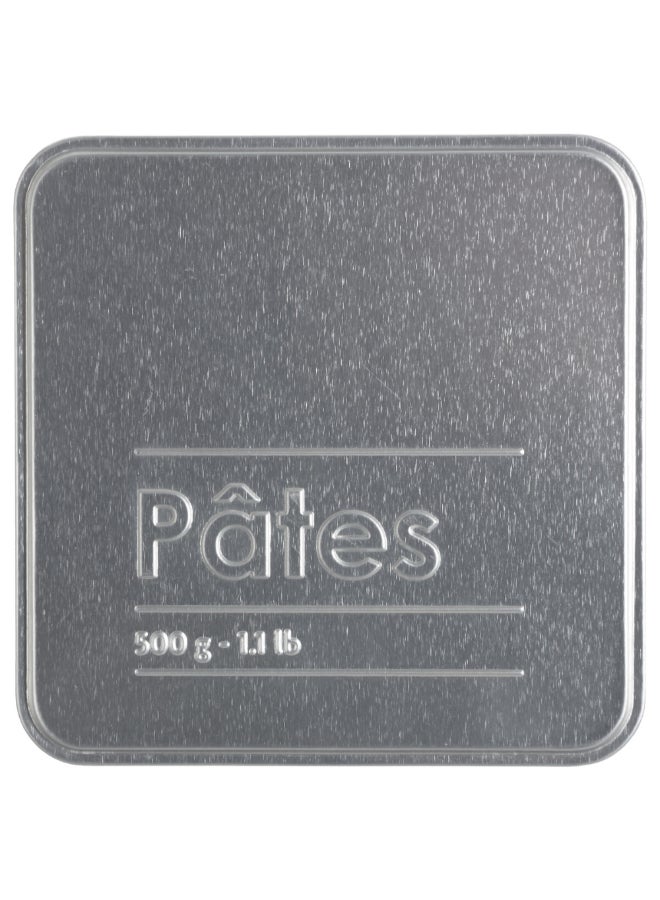 Five Simply Smart Metal Pasta Container Black and Silver 500 g 136306 - Image 3