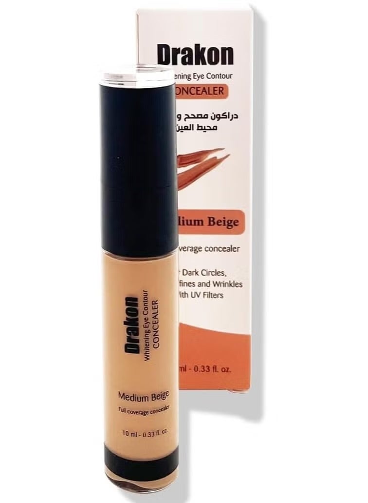 Drakon Whitening Eye Contour Concealer Medium 10ml - Image 1