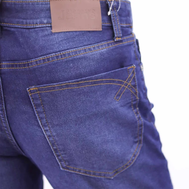 GIORDANO Men's Cotton Spandex Denim Low Rise Skinny Tapered Fit Jeans