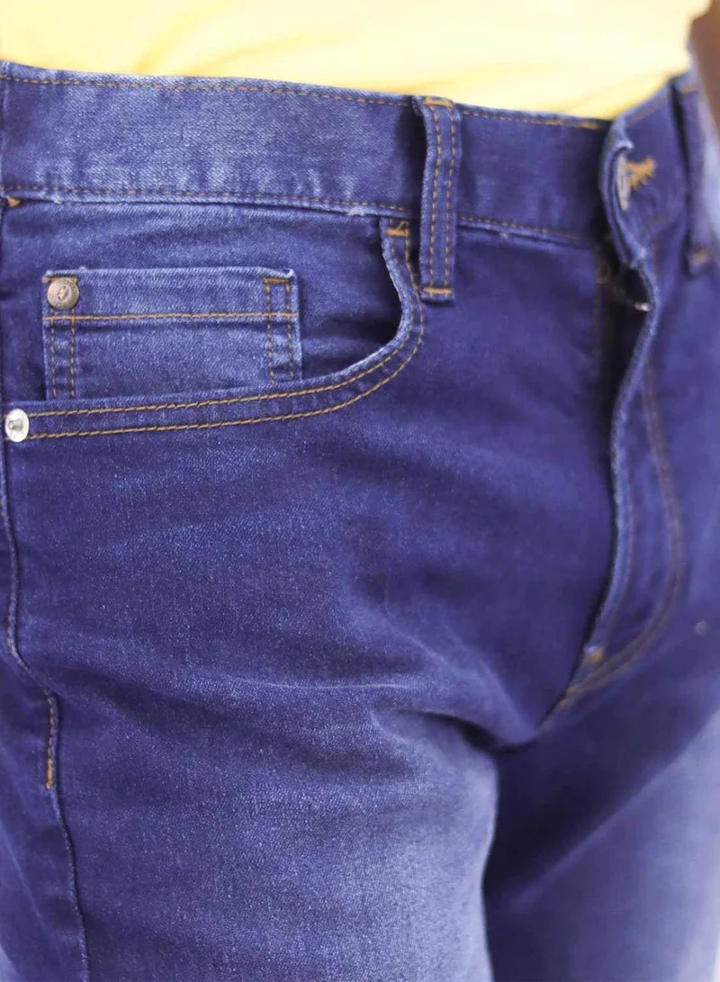 GIORDANO Men's Cotton Spandex Denim Low Rise Skinny Tapered Fit Jeans