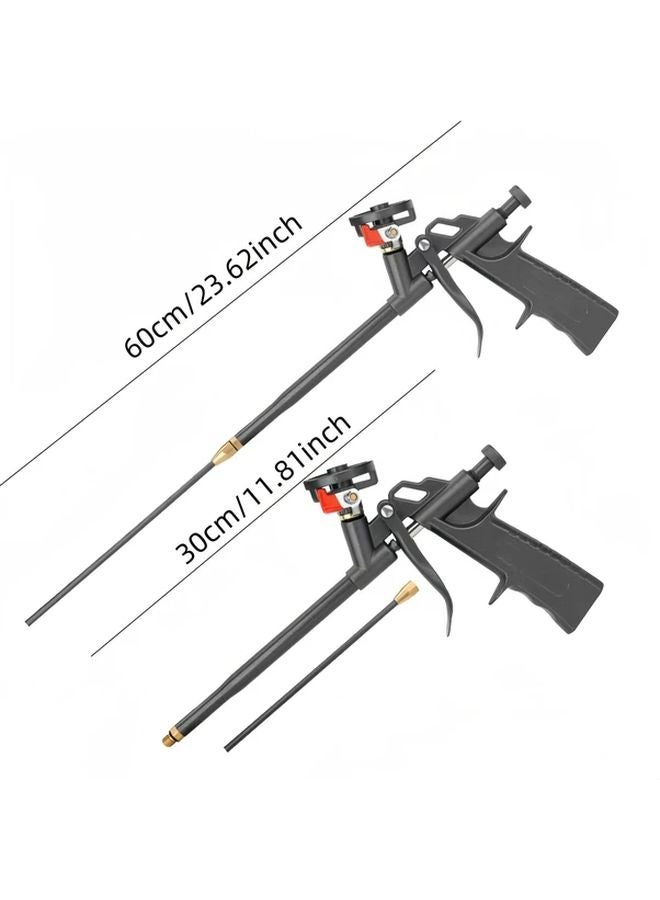 Professional Black Foam Gun Extended Handle All Metal Trigger Pump Easy To Clean - Image 3