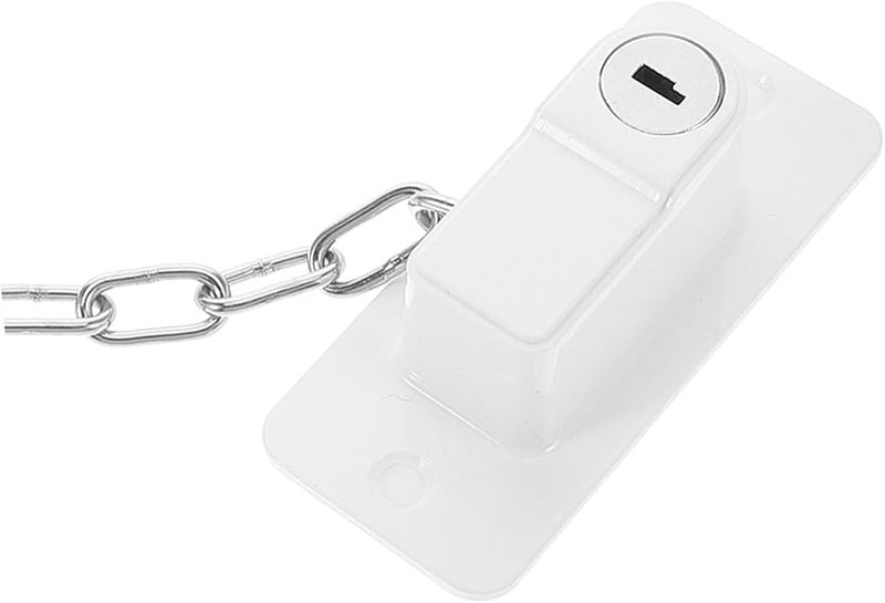 Stobok No Drill Childproof Window Lock Chain Safety For Sliding Prevents Falls Kids Pets - Image 4