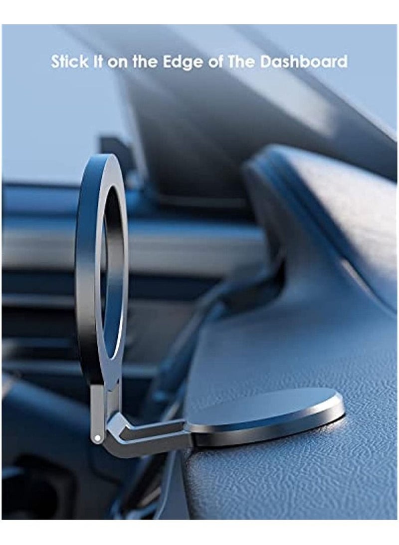 OIMG Car Phone Mount For Magsafe Magnetic Dashboard Phone Holder For Car All Metal Design Fit For Magsafe Case Iphone 14 13 12 Pro/Max/Mini/Plus - Image 4