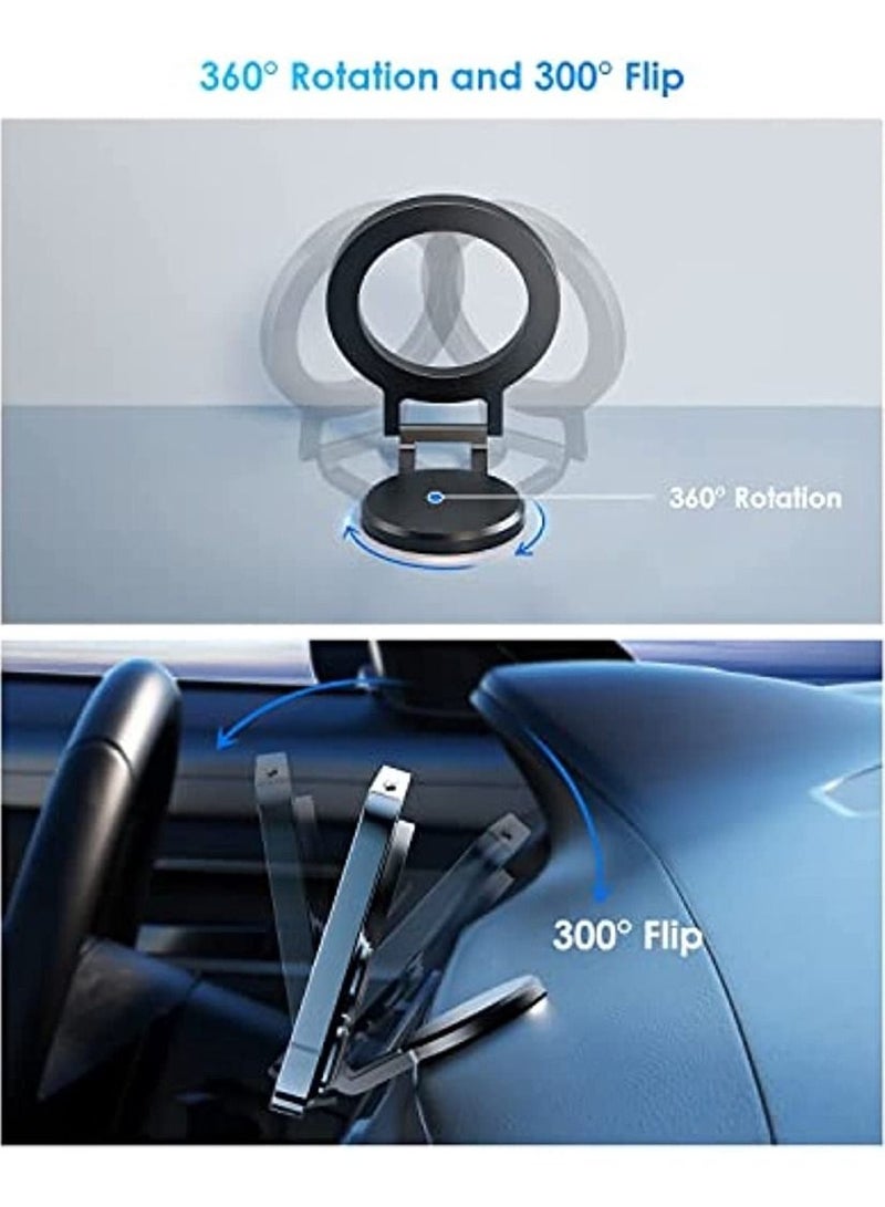 OIMG Car Phone Mount For Magsafe Magnetic Dashboard Phone Holder For Car All Metal Design Fit For Magsafe Case Iphone 14 13 12 Pro/Max/Mini/Plus - Image 5