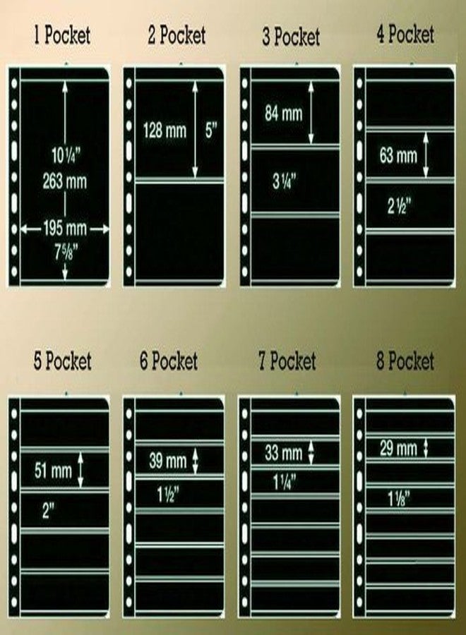 لوشتورم صفحات ورقية لطوابع Lighthouse VARIO 6S - 5 صفحات - Image 3