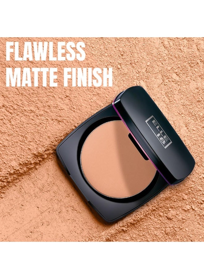Elle 18 All Skin Matte Lasting Glow Compact 1 Pearl 9 G Beige - Image 3