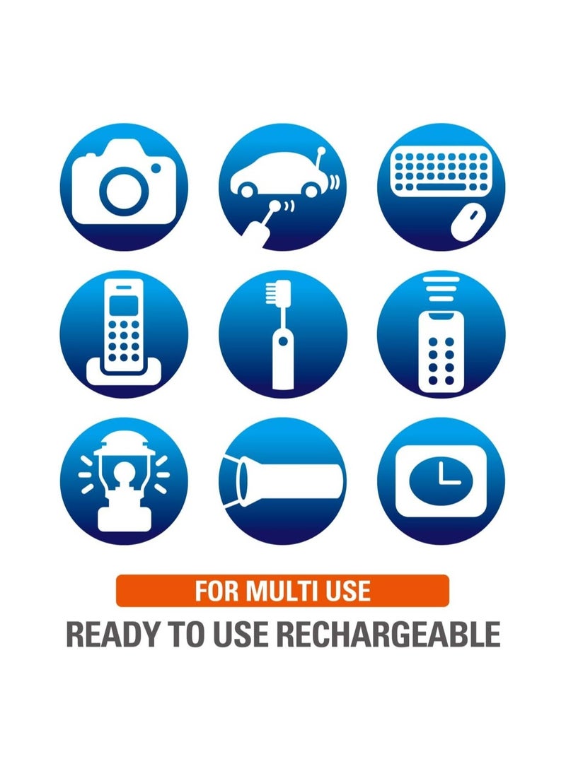 Panasonic Eneloop AA 2000 mAh Rechargeable Batteries,Pack of 2 - Image 4