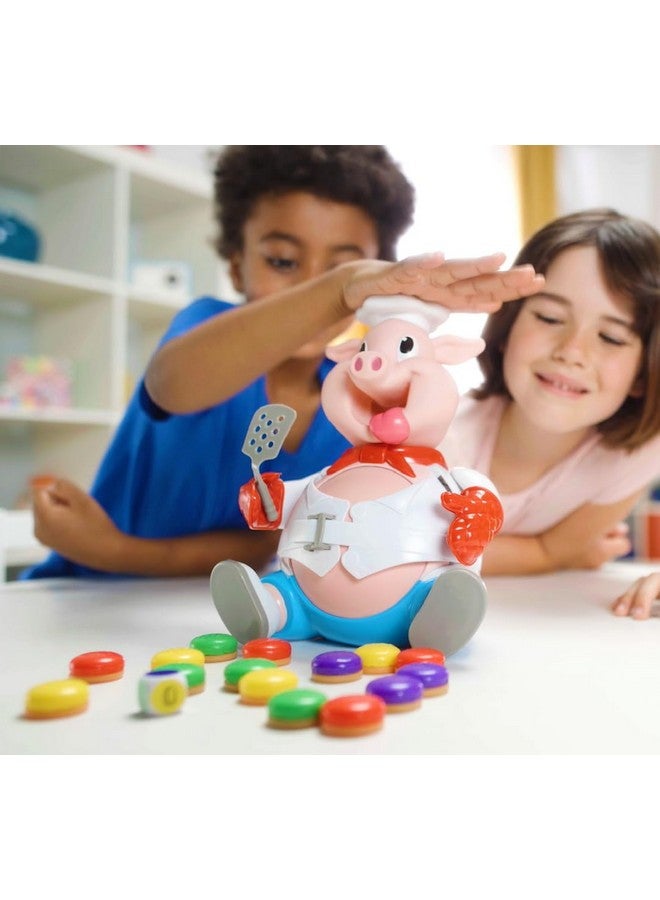 Goliath Pop The Pig - Bigger & Better - Belly-Busting Fun as You Feed Him Burgers and Watch His Belly Grow, Multi Color - Image 4