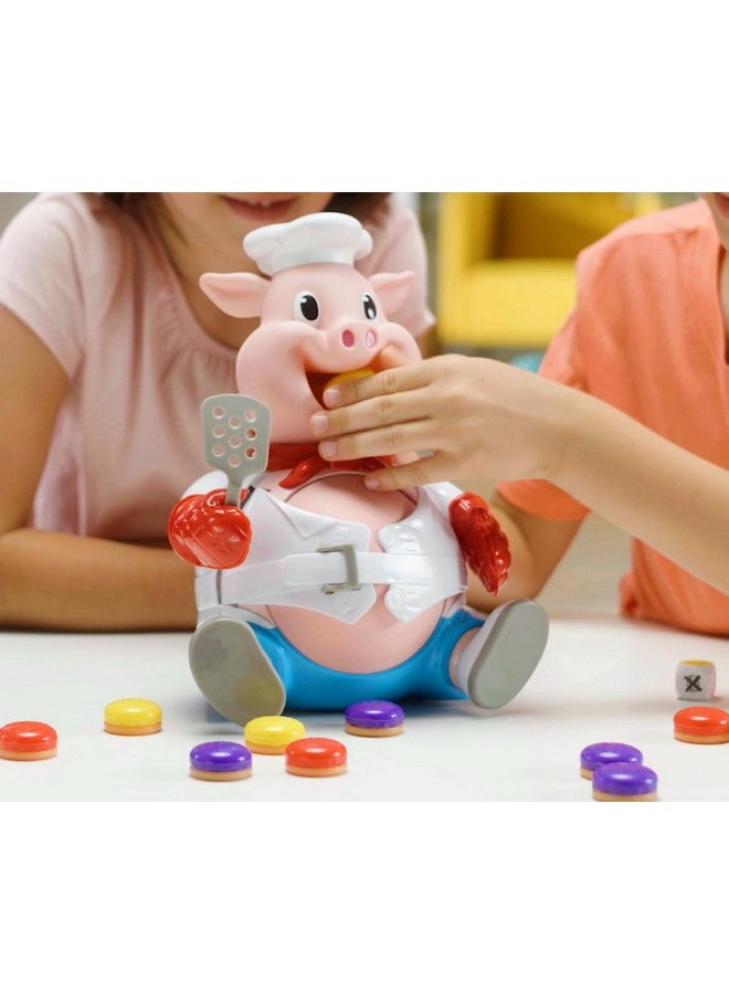 Goliath Pop The Pig - Bigger & Better - Belly-Busting Fun as You Feed Him Burgers and Watch His Belly Grow, Multi Color - Image 5