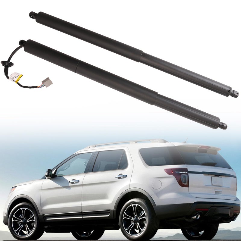 1 Pair Electric Tailgate Power Lift Support Shock Struts Compatible with Ford Explorer 20112015 Rear Left and Right Trunk Liftgate Lift Support Strut BB5Z14B351A BB5Z78406A10B
