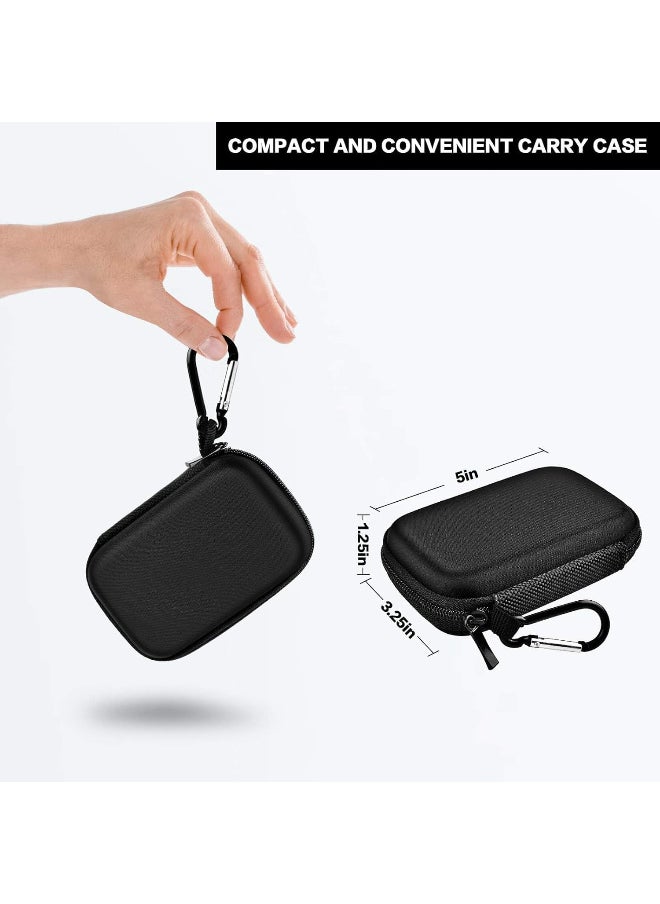 Case for SanDisk E30 E60 E61 Mobile Solid State Drive, Hard Shockproof SSD Carrying Case (Black)