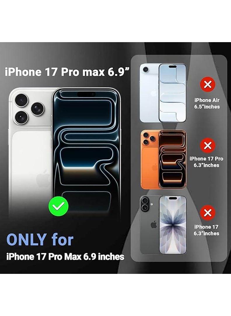 Theodor Protective Slim Fit Case Liquid Silicone Cover with Full Body Protection Anti-Scratch Shockproof Case For Apple iPhone 17 Pro Max (Blue) Car - Image 2