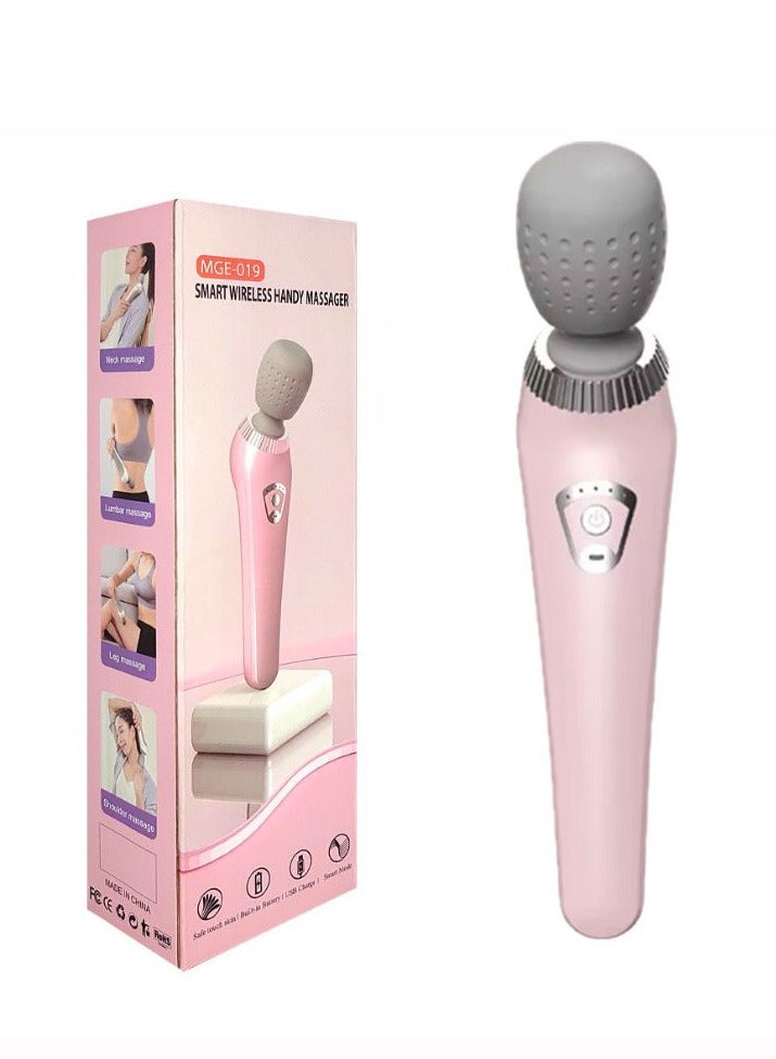 Portable Cordless Handheld Massager - Type-C Charging for Deep Muscle Relief - Image 1