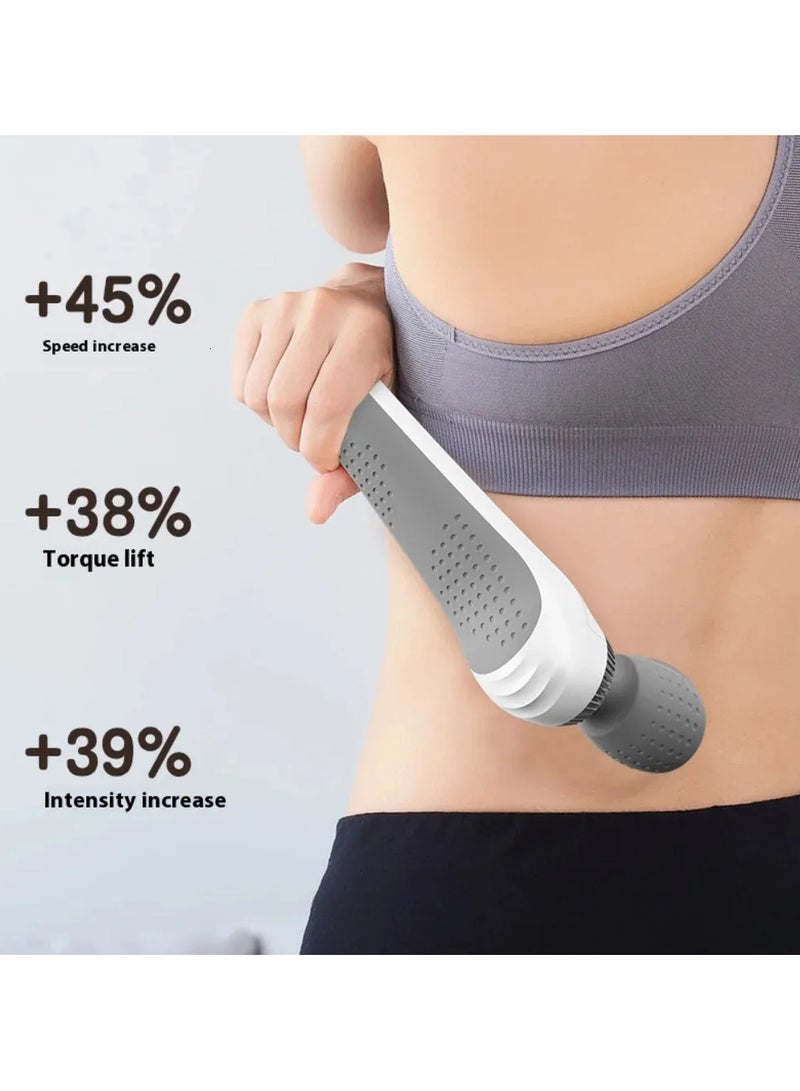 Portable Cordless Handheld Massager - Type-C Charging for Deep Muscle Relief - Image 2