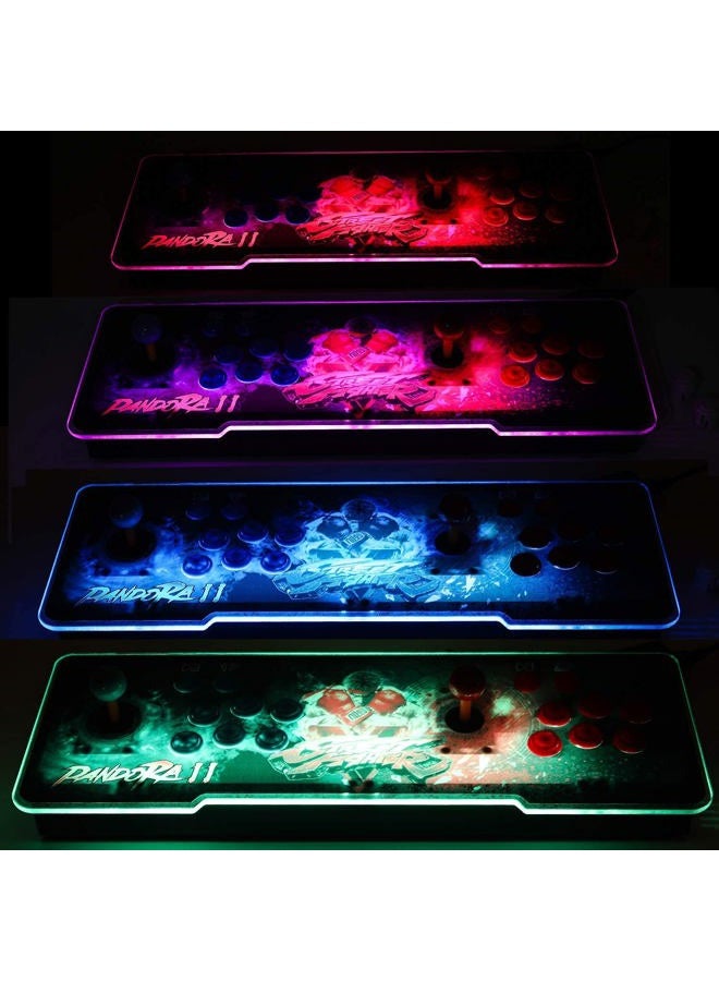 Best brose كونسول ألعاب أركيد باندروا تريجر 3D - 30000 لعبة مثبتة، بحث عن الألعاب، دعم 3D، 1280x720P، قائمة المفضلات، 4 لاعبين على الإنترنت، تحكمات لاعبين اثنين - Image 3