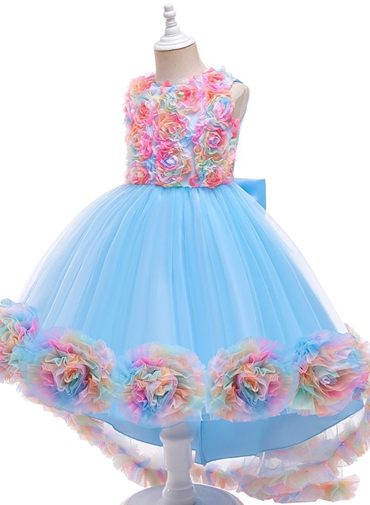 Loquat Train floral Princess Dress  - Image 3