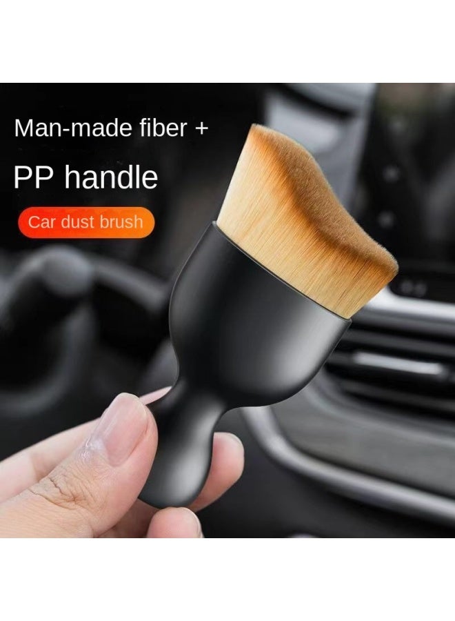 Car Dust Removal Soft Brush Interior Cleaning Brush Tool Car Dust Removal Air Conditioning Outlet Gap Sweeping Dust Brush - Image 2