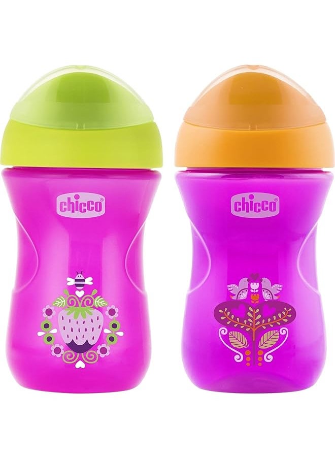 Chicco Easy Cup 12 Month And Above Girl Pack2  - Image 1