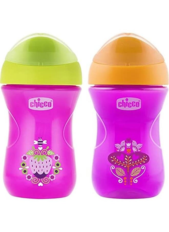 Chicco Easy Cup 12 Month And Above Girl Pack2  - Image 2