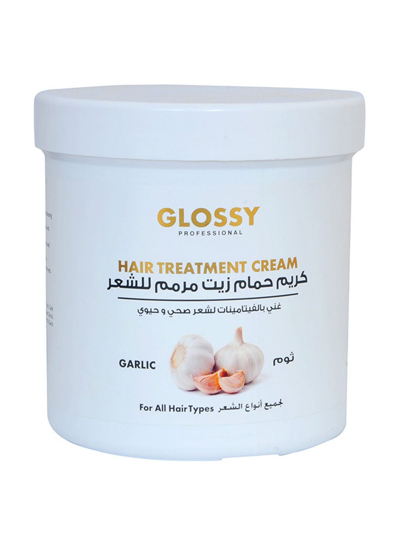 Glossy كريم علاج الشعر بالثوم 1000 مل