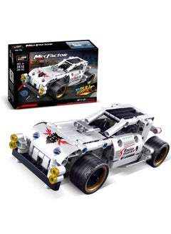 Diku Building Block Technology Mechanical Width Special GT Pull Back Function Assembled Formula Racing Model Boy Toy Gift-Color:3810/Windrunner Off-Road Racing